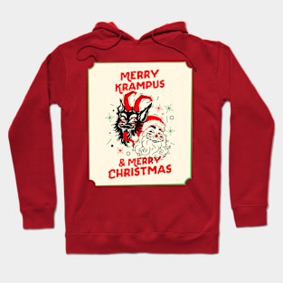 Merry Krampus & Merry Christmas Hoodie